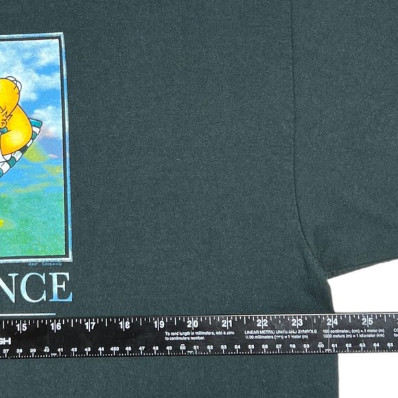 The Simpsons Homer T Shirt Men 2XL VINTAGE 2003 Perseverance Matt Groening - Picture 12 of 16